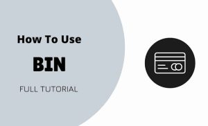 how to use bin for premium accounts creating